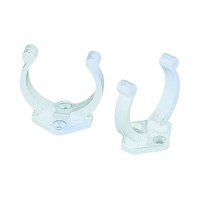Beckson Clipper Holding Clips, White, 1 Pr. - Clp112W - 35-Clp112Wf1